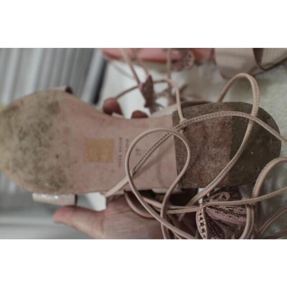 RED VALENTINO dragon Flying Up Leather Sandal size 39 US 9 (san100) - Picture 8 of 9